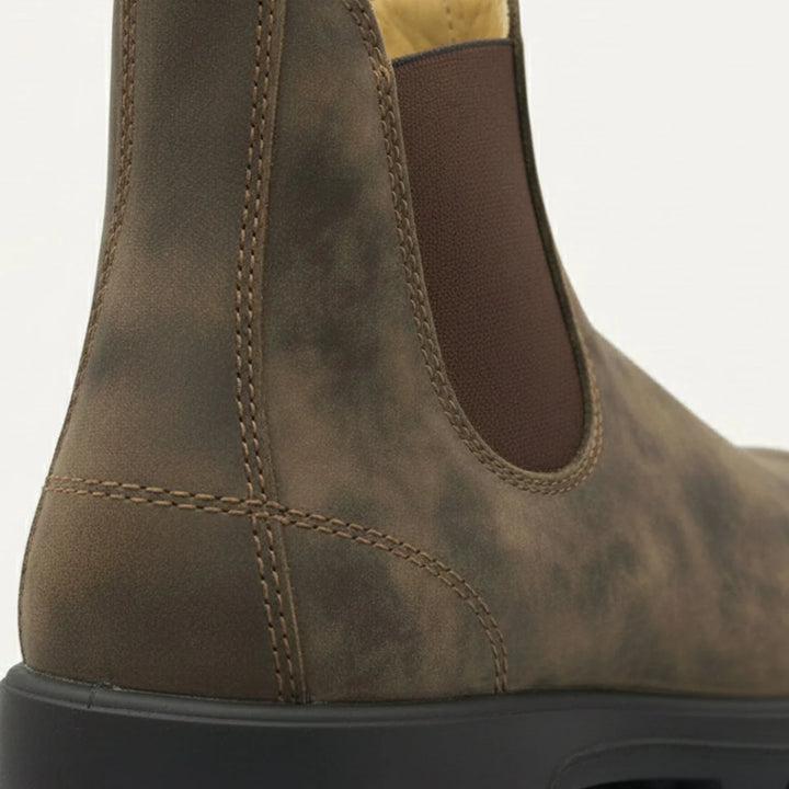 Kenton Bottines Homme | Cuir Véritable, Semelle Rouge, Modèle Chelsea 2