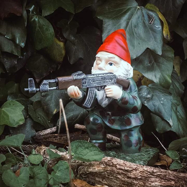 Gnomes de jardin gardiens