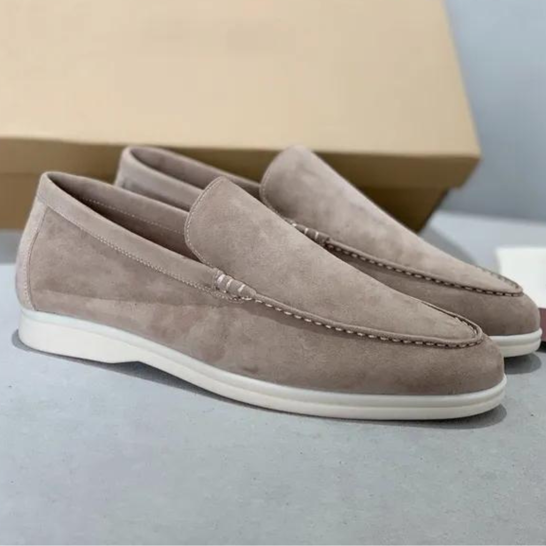 Konrad | Mocassins en daim pour hommes 0