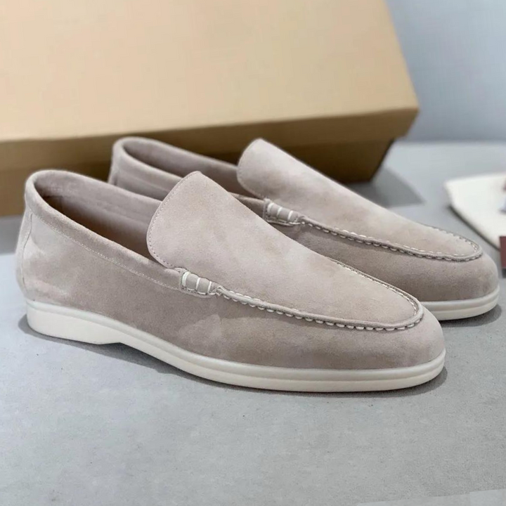 Konrad | Mocassins en daim pour hommes 1