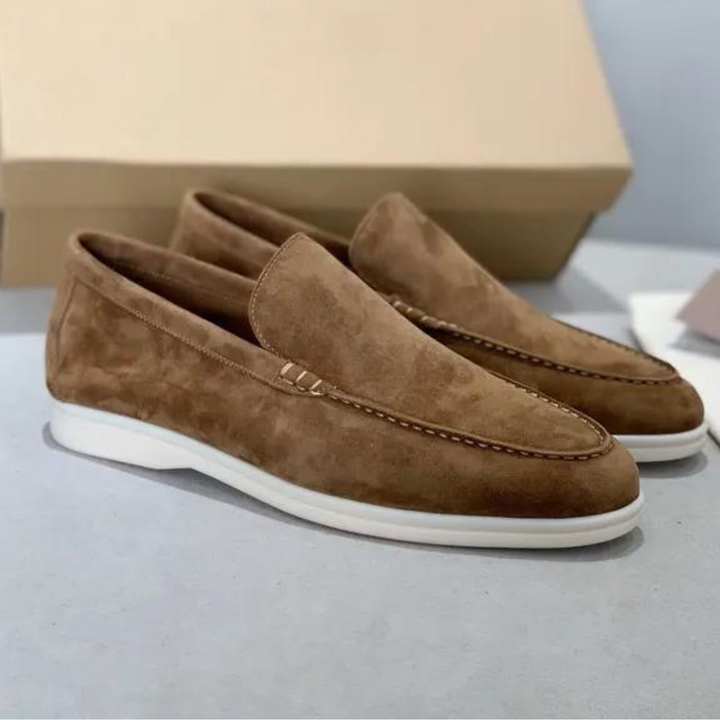 Konrad | Mocassins en daim pour hommes 3