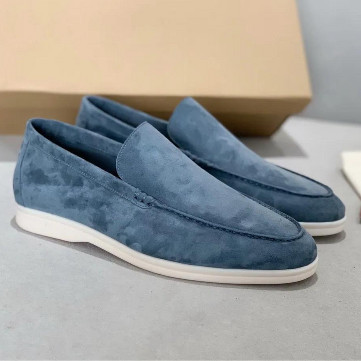 Konrad | Mocassins en daim pour hommes 4