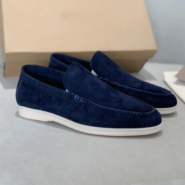 Konrad | Mocassins en daim pour hommes 5