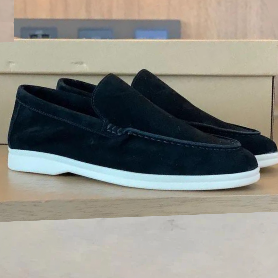 Konrad | Mocassins en daim pour hommes 6