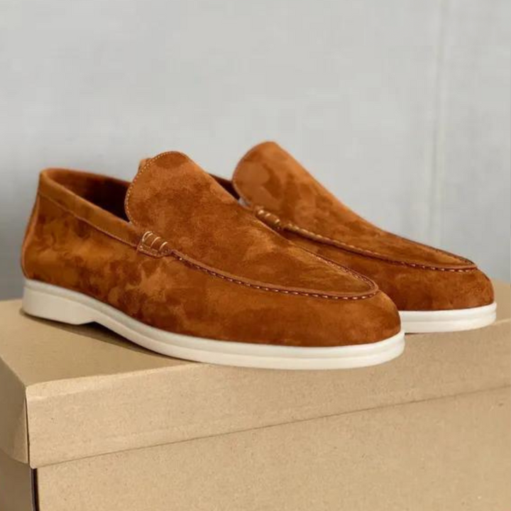 Konrad | Mocassins en daim pour hommes 7