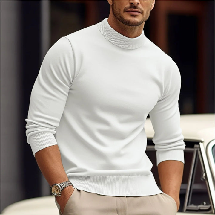 Léon - Pull Décontracté Élégant Quotidien Chic Homme 2