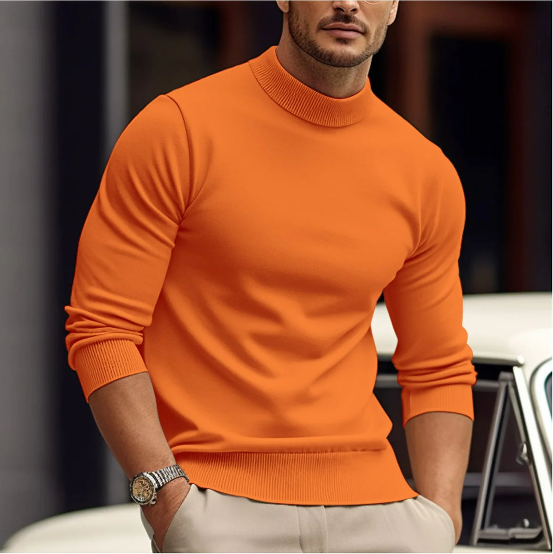 Léon - Pull Décontracté Élégant Quotidien Chic Homme 4
