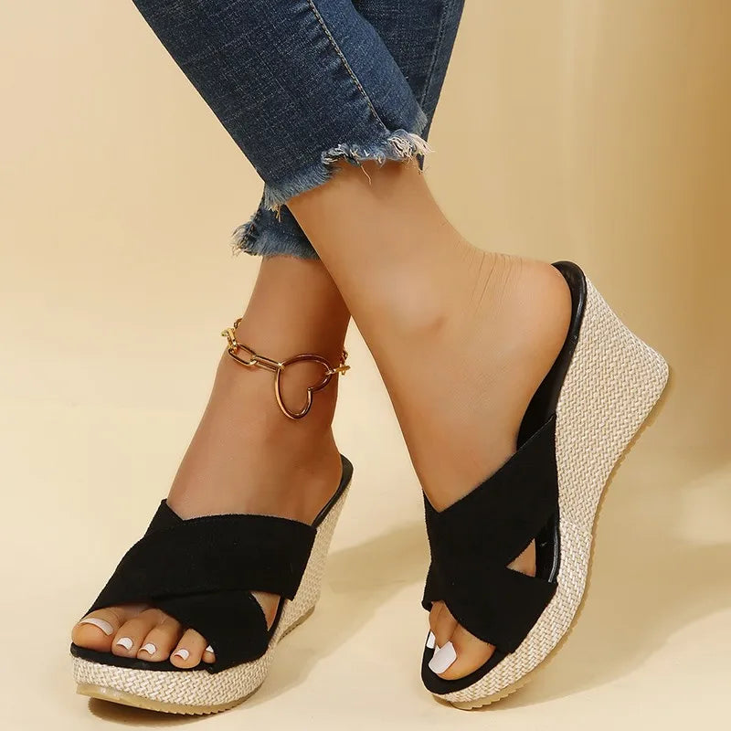 Levoire | Belles Chaussures À Talons Compensés 0