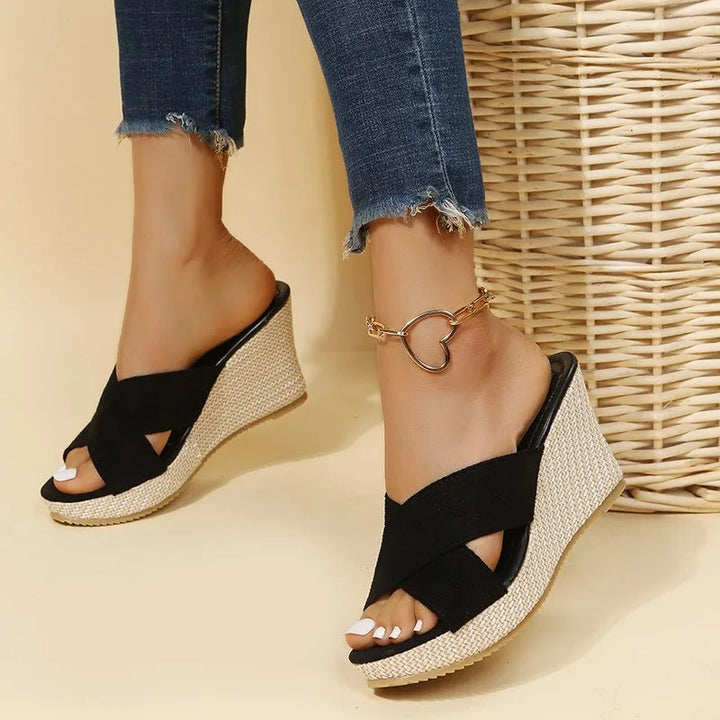 Levoire | Belles Chaussures À Talons Compensés 1