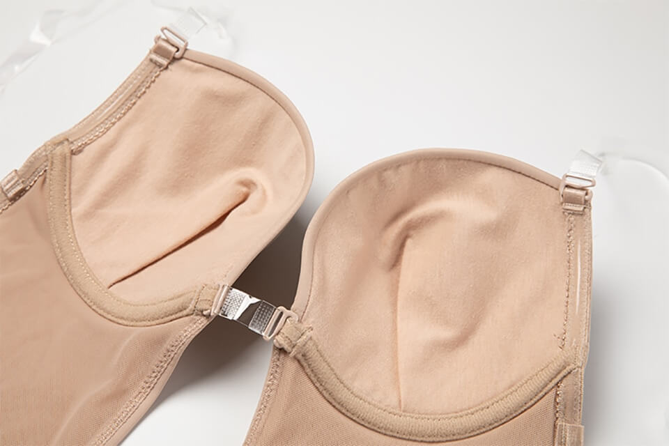 Body gainant femme | Dos nu et décolleté plongeant