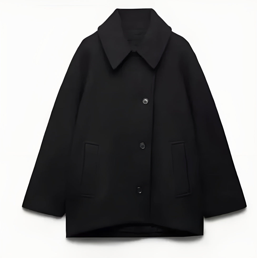 Manteau oversize femme | Veste longue élégante pour la mi-saison