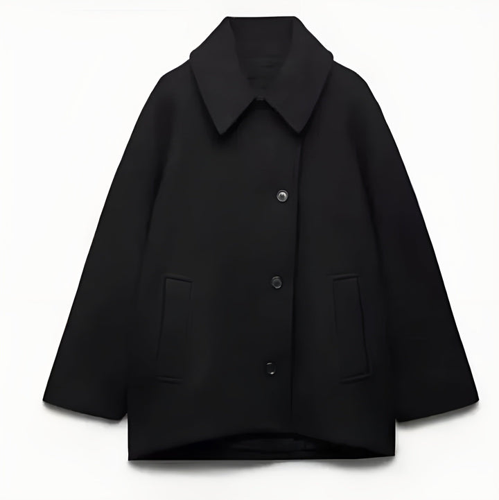 Manteau oversize femme | Veste longue élégante pour la mi-saison