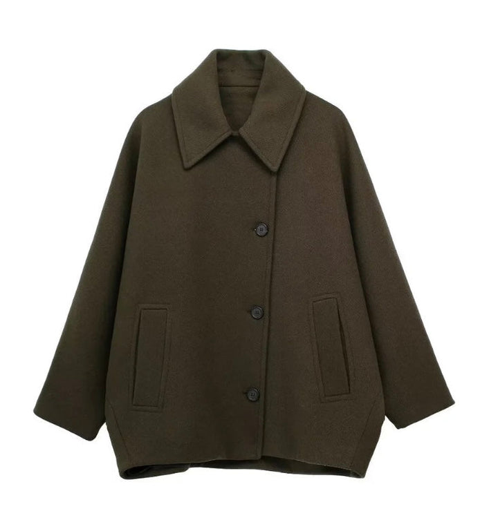 Manteau oversize femme | Veste longue élégante pour la mi-saison