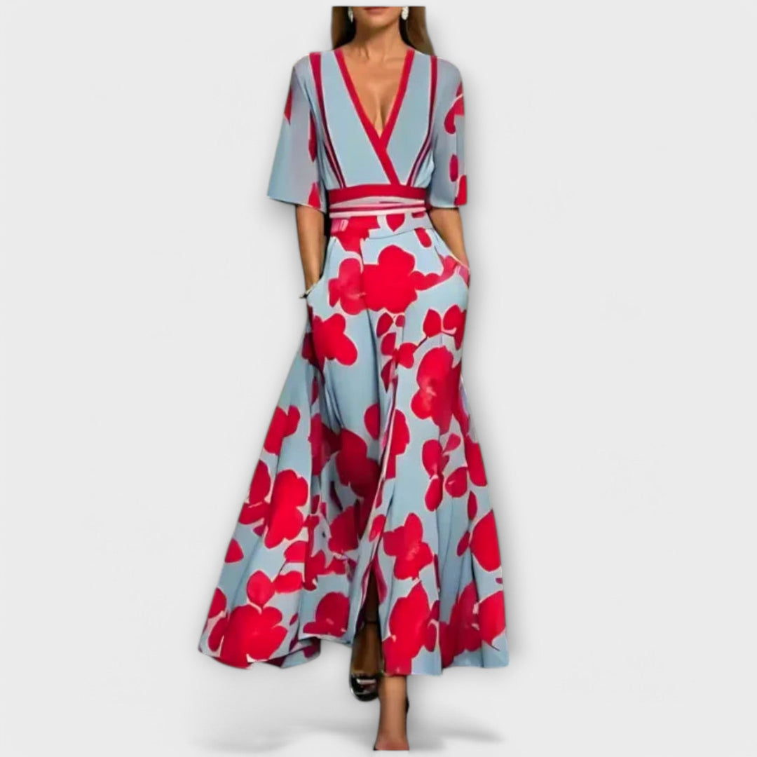 Vittoria™ | Élégante Robe Fourreau Fleurie