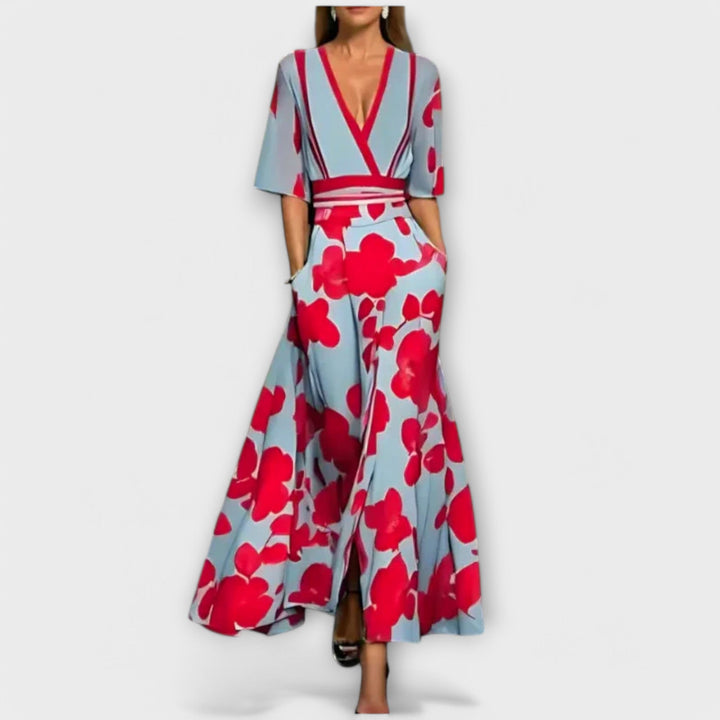 Vittoria™ | Élégante Robe Fourreau Fleurie