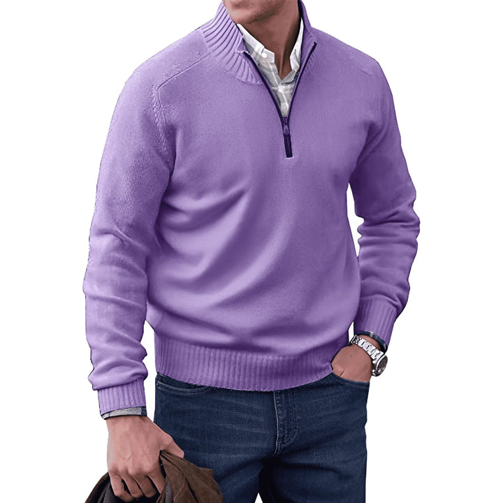Louis - Pull Zippé Cachemire Homme 4