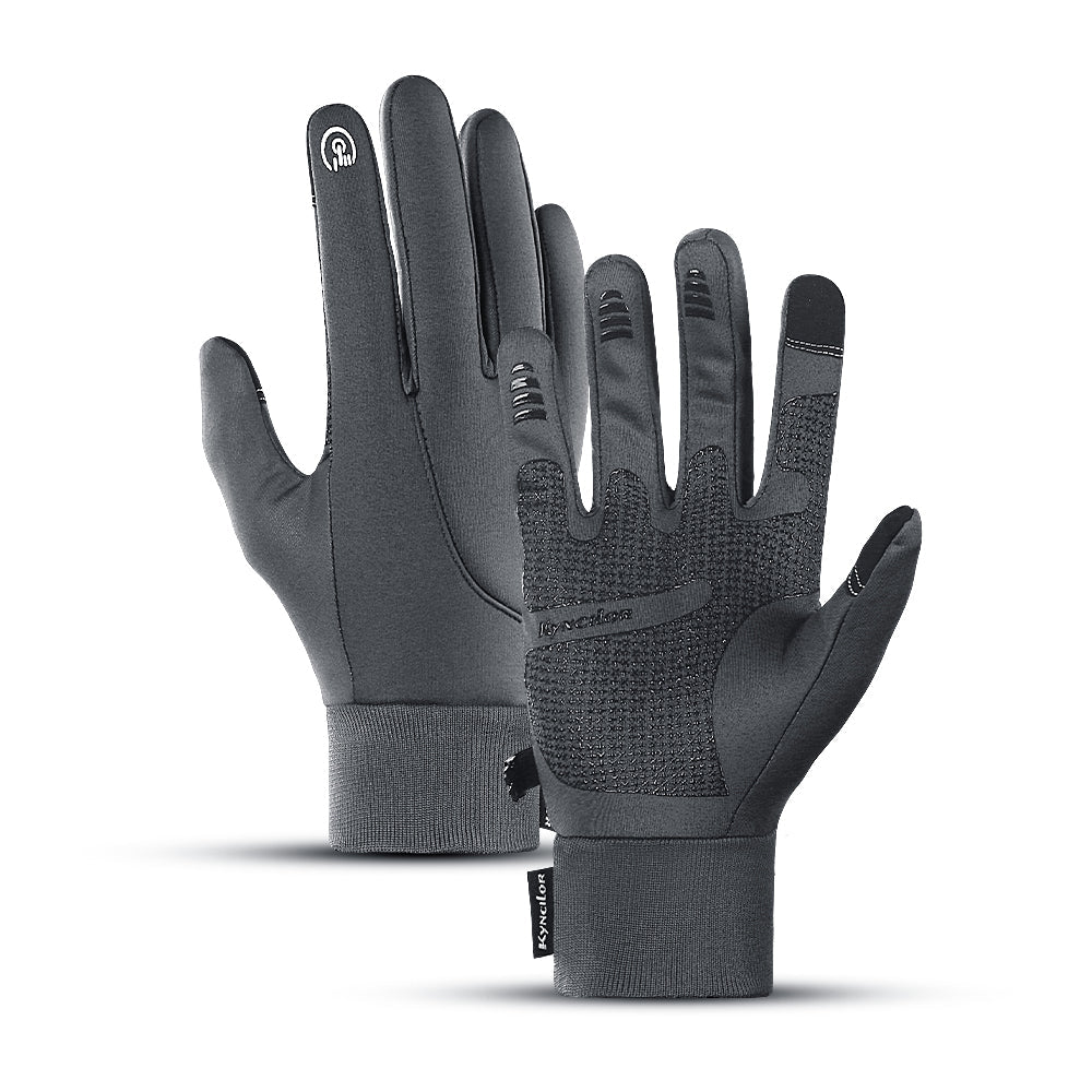 Gants de ski pour homme imperméables et thermiques tactiles