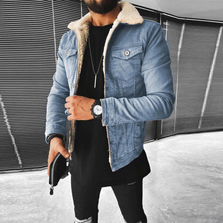 Lukas | Veste en denim pour homme | Vintage 2