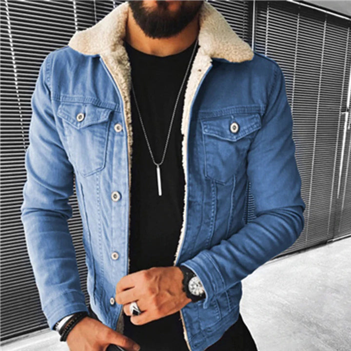 Lukas | Veste en denim pour homme | Vintage 4