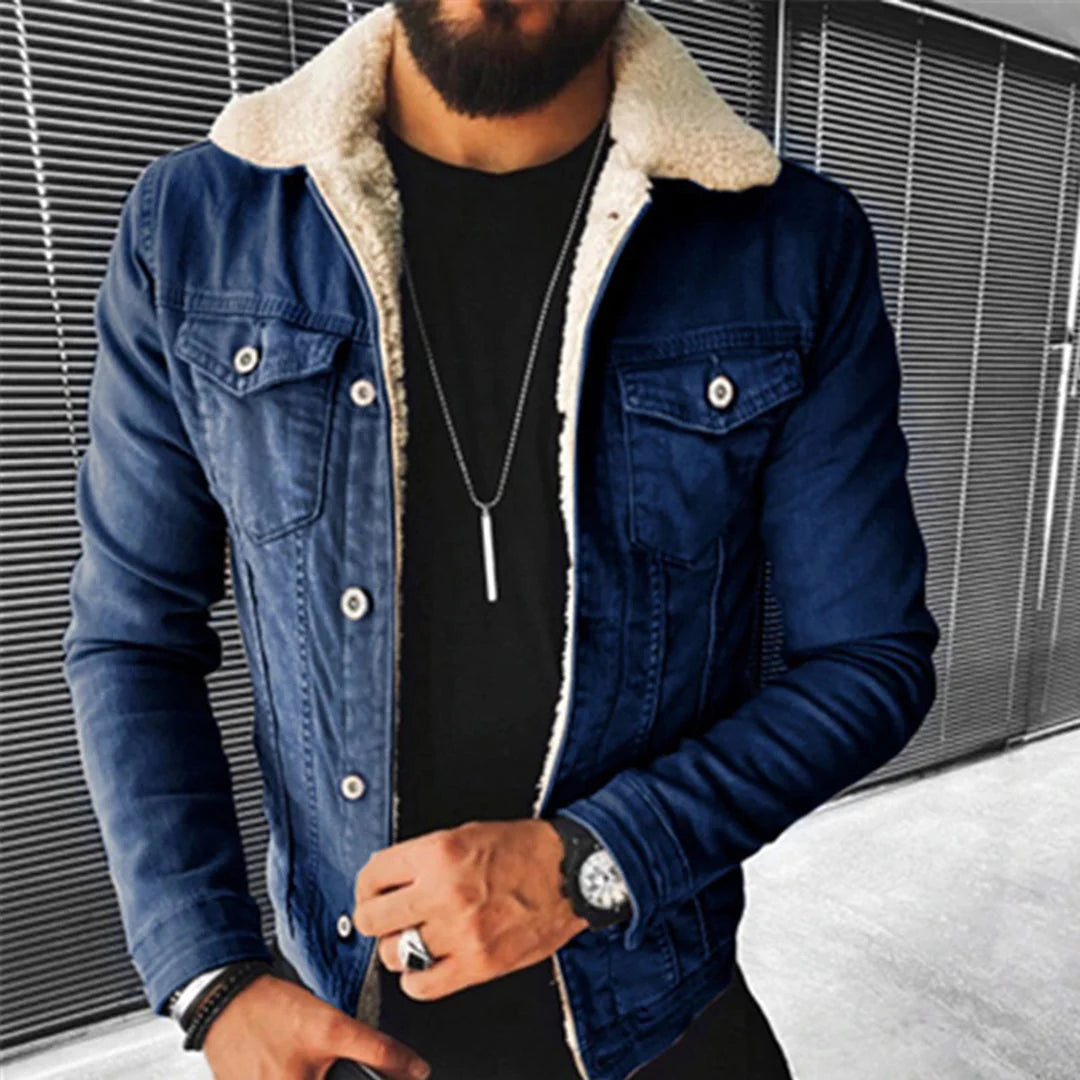 Lukas | Veste en denim pour homme | Vintage 5