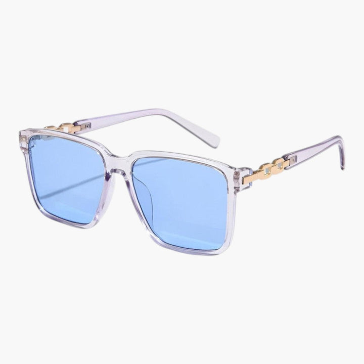 Lunettes de Soleil Femme avec Monture Carrée et Verres Dégradés 0