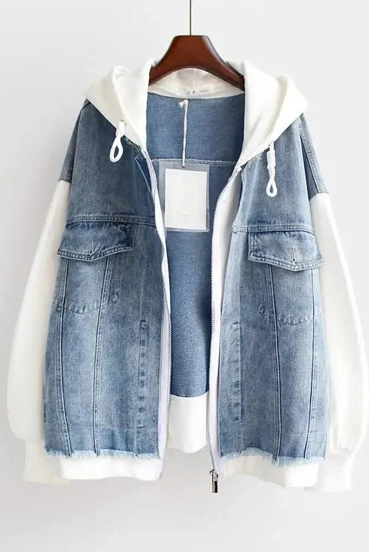 Veste Bicolore en Jean