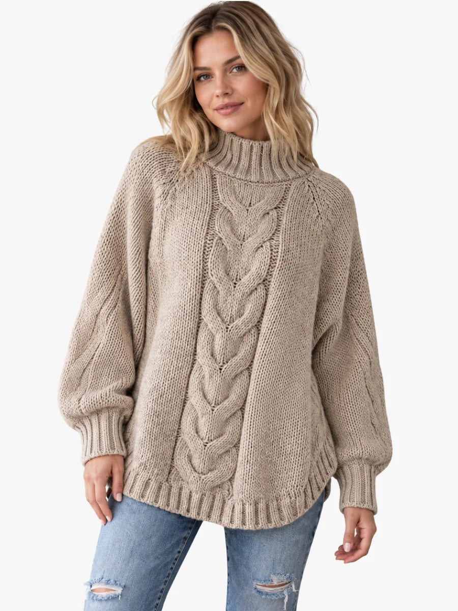 MOREAU LYON | ANCIEN SWEAT À COL MONTANT POUR FEMMES 1