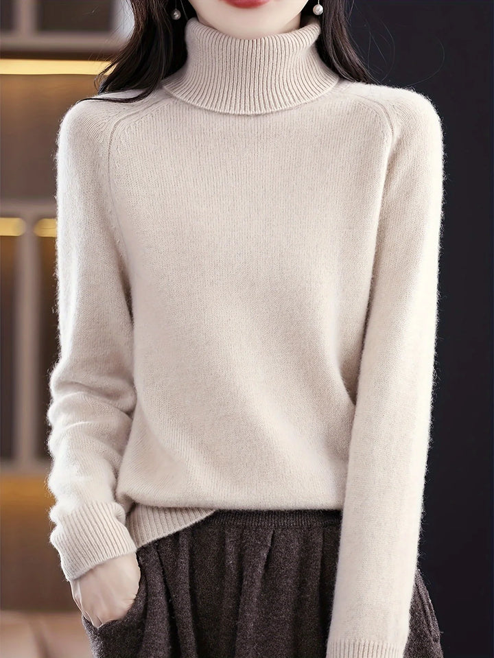 MOREAU LYON | PULL COL ROLÉ POUR FEMME 2