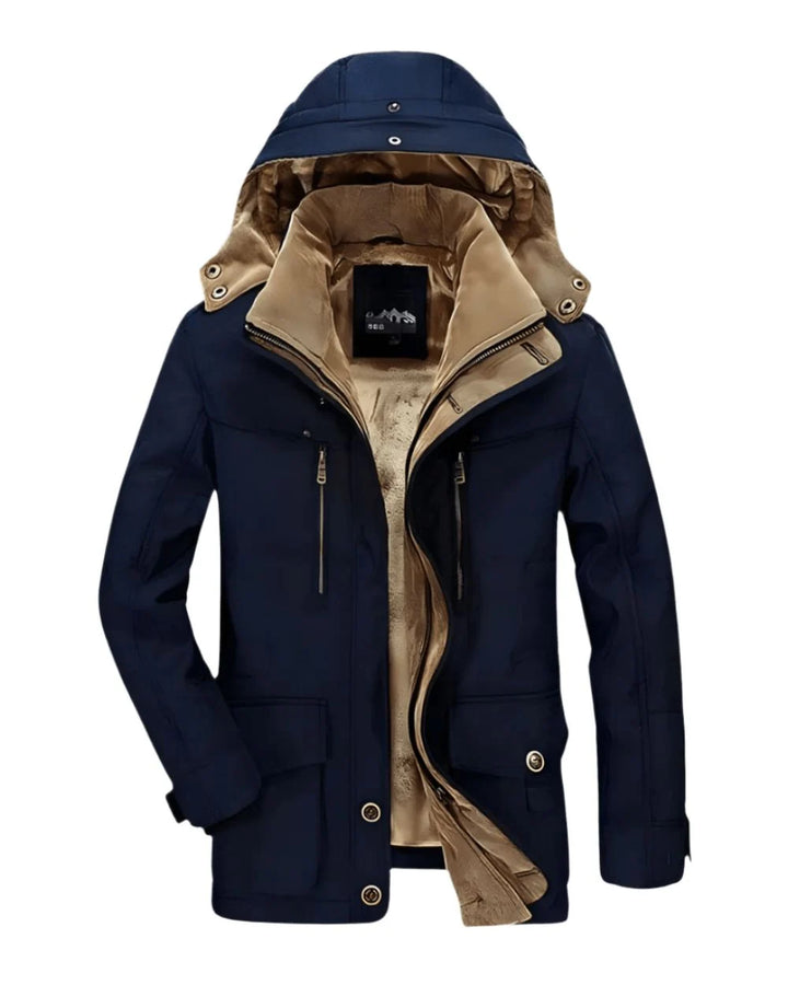 Manteau d’hiver à capuche pour Homme – Doublure isolante, ville et extérieur – Gaspard 0