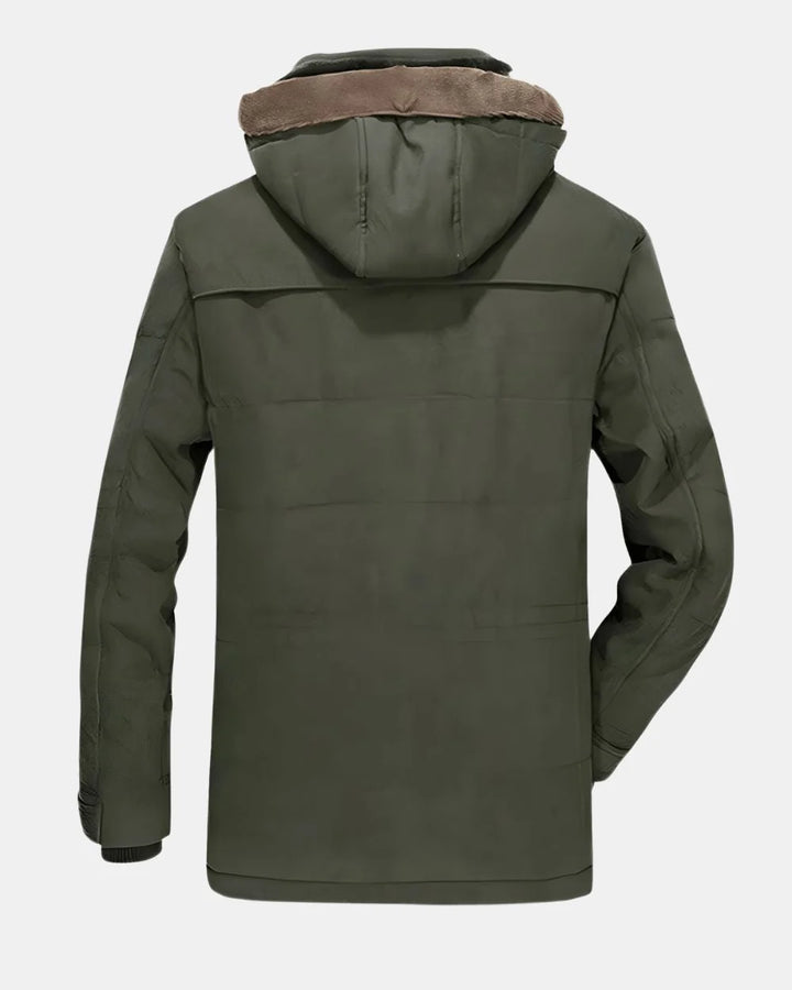 Manteau d’hiver à capuche pour Homme – Doublure isolante, ville et extérieur – Gaspard 6
