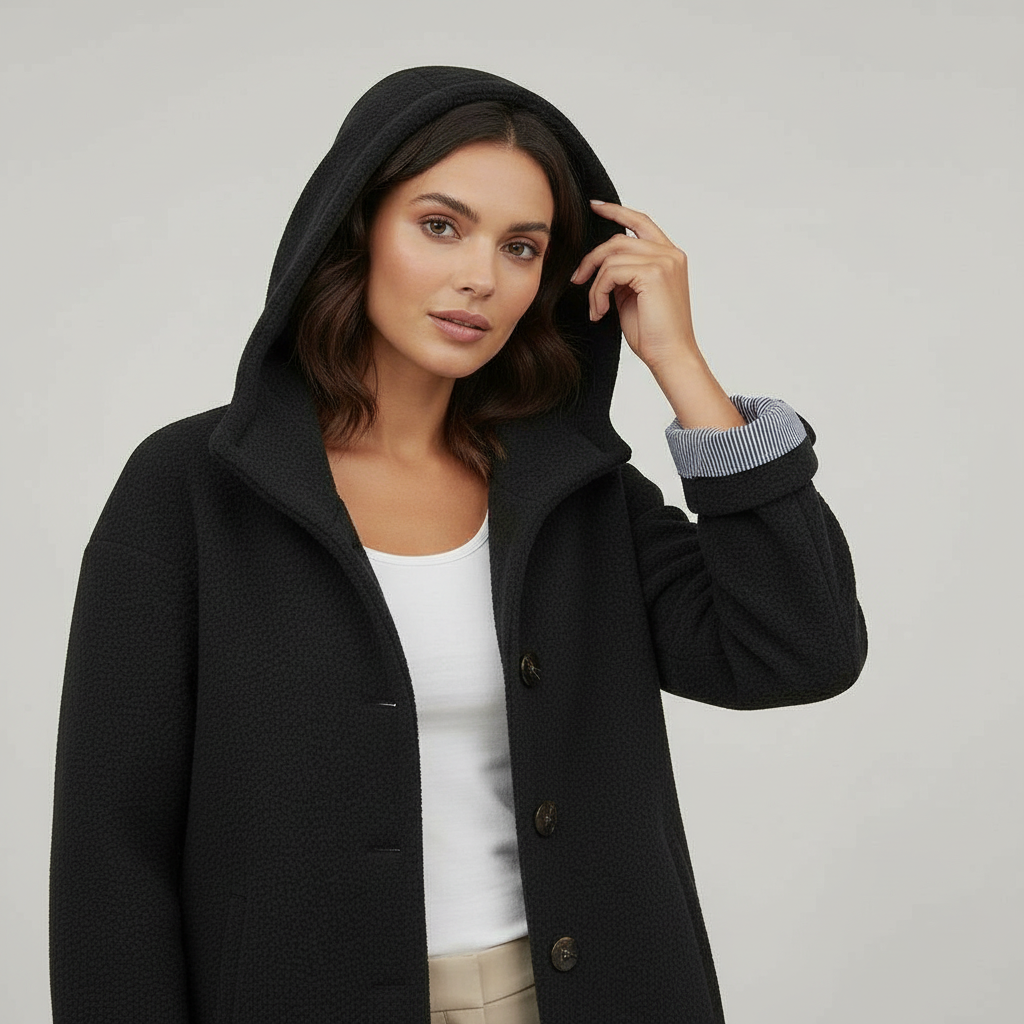 Manteau d'hiver pour femme | Manteau long à capuche pour l'hiver 1