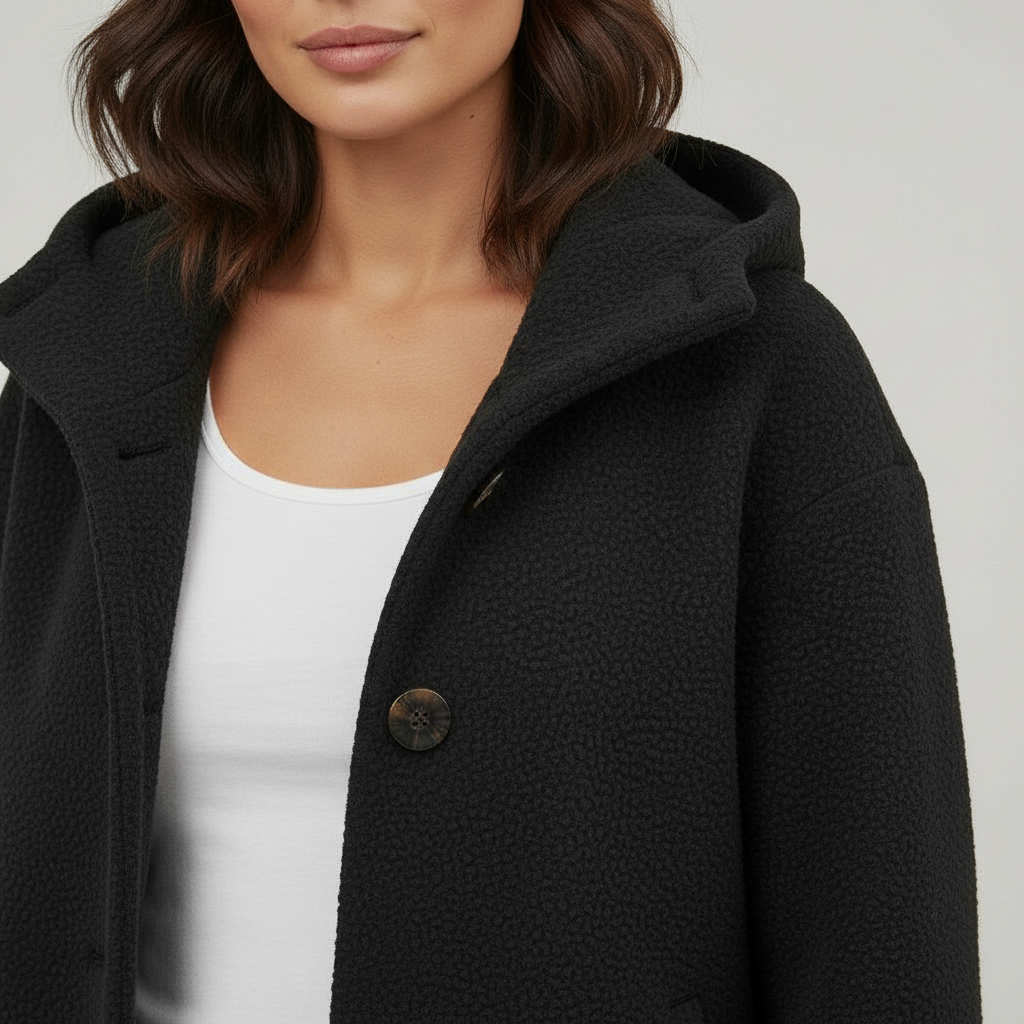 Manteau d'hiver pour femme | Manteau long à capuche pour l'hiver 5