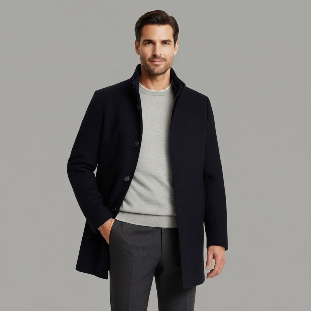 Manteau en laine Vienna – Manteau classique pour homme 6