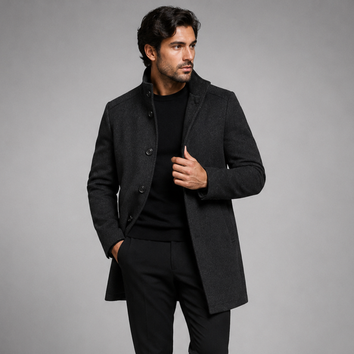 Manteau en laine Vienna – Manteau classique pour homme 8