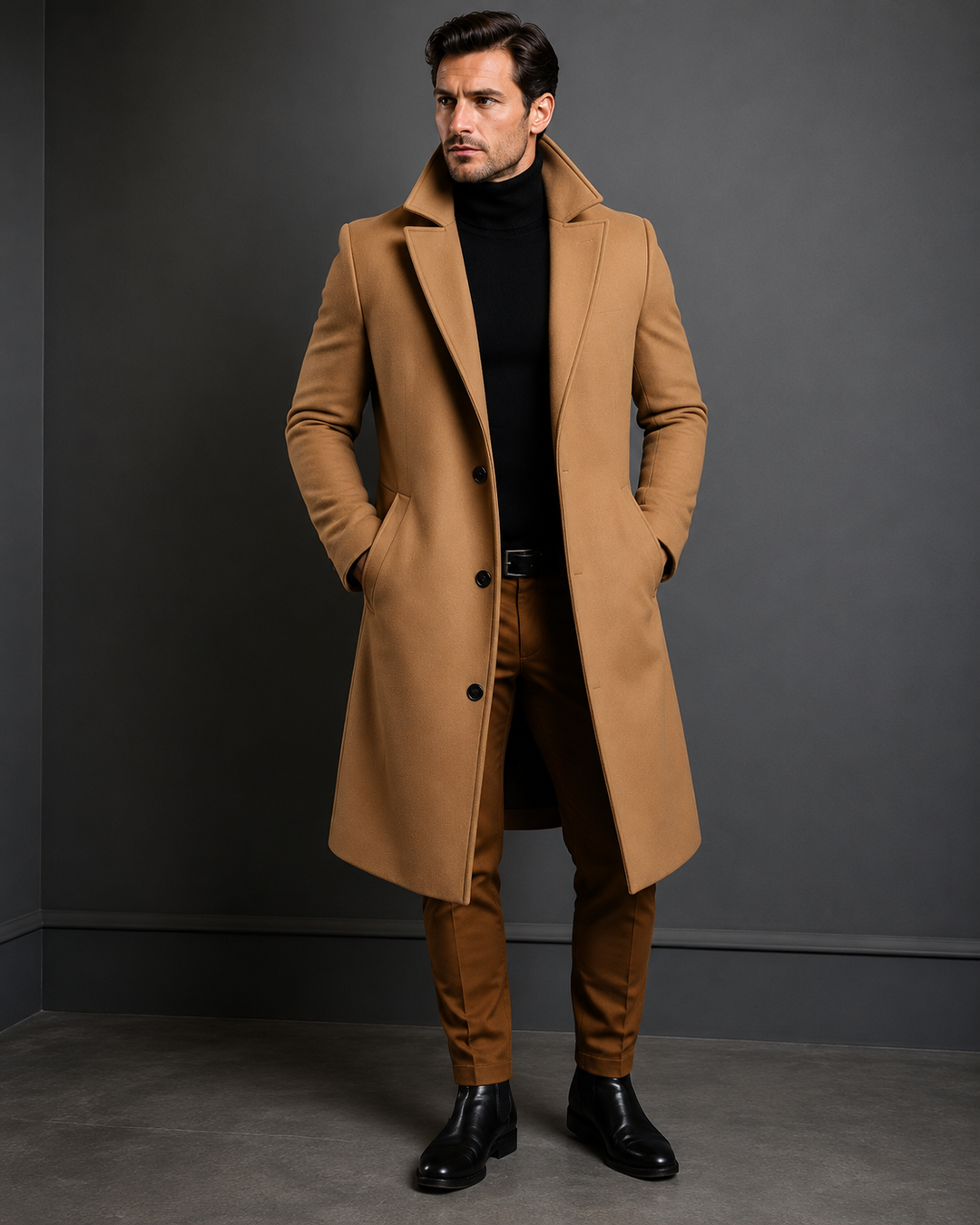 Manteau en laine pour homme Westbridge | Manteau d'hiver classique, chaud et résistant 1