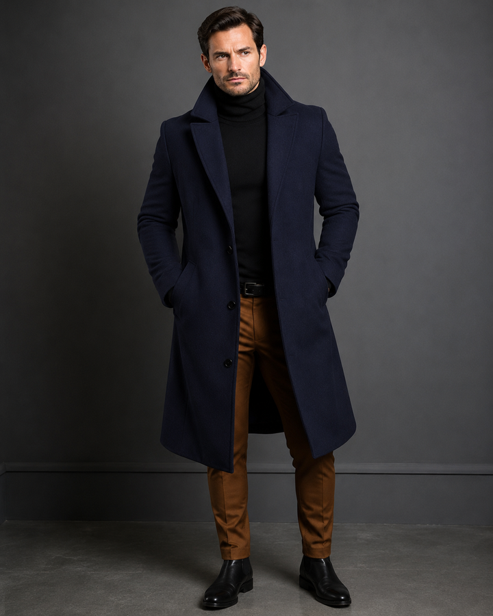 Manteau en laine pour homme Westbridge | Manteau d'hiver classique, chaud et résistant 2