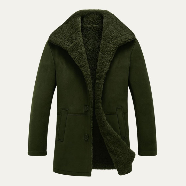 Manteau en peau lainée Aspen – Manteau d'hiver classique pour homme 3