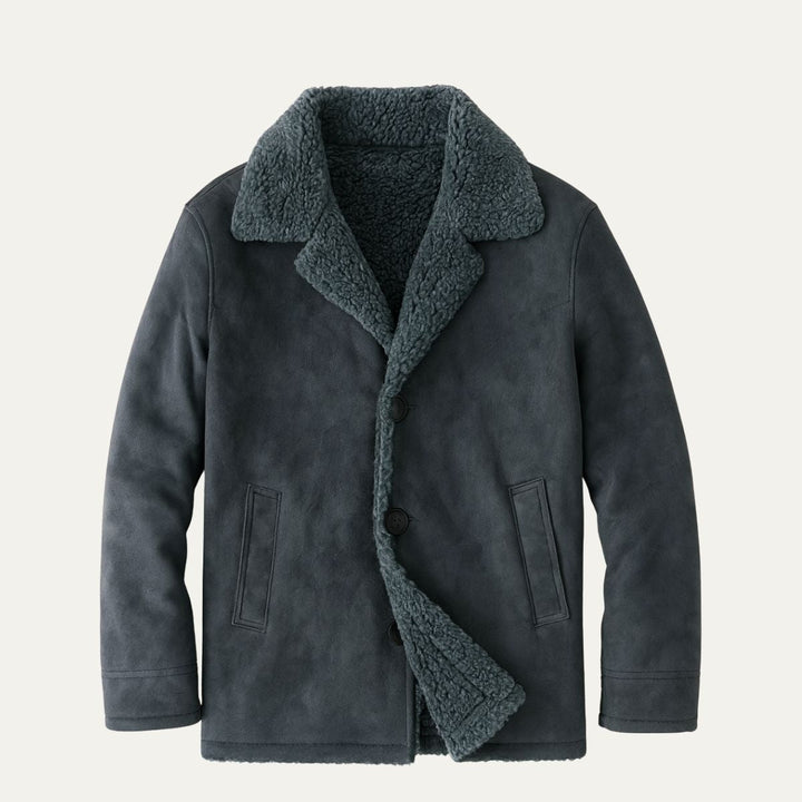 Manteau en peau lainée Aspen – Manteau d'hiver classique pour homme 5