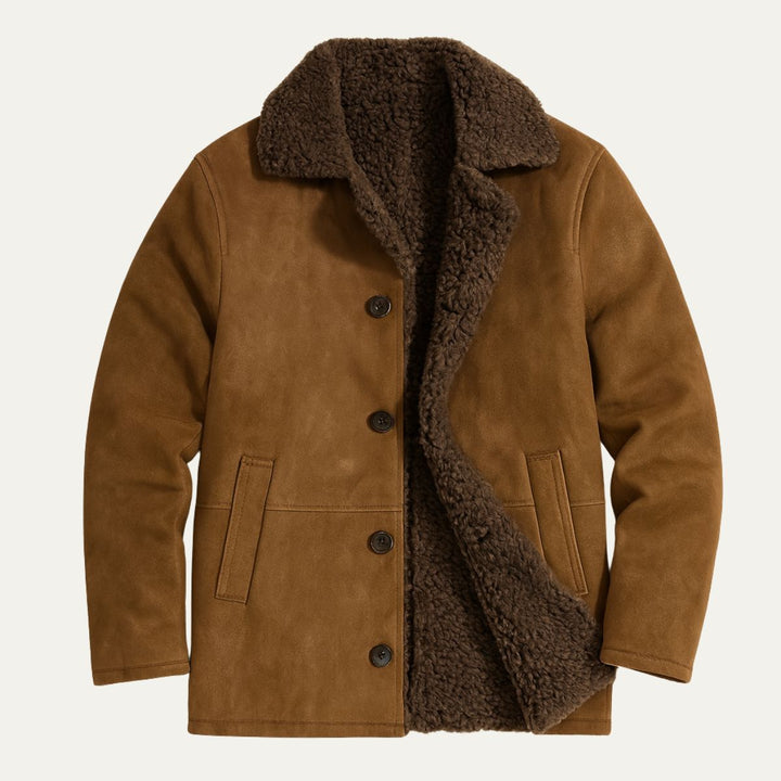 Manteau en peau lainée Aspen – Manteau d'hiver classique pour homme 6