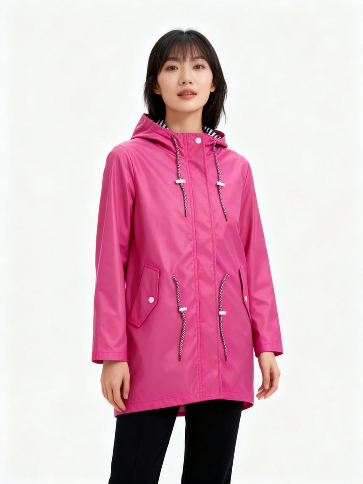Manteau pour femme | Imperméable à capuche 4
