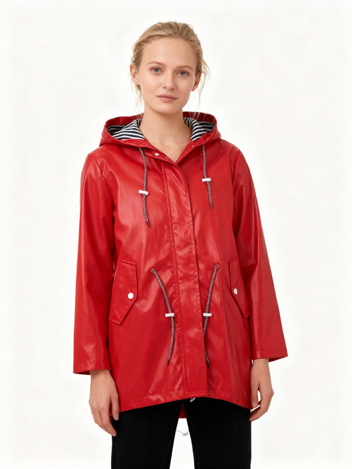 Manteau pour femme | Imperméable à capuche 5