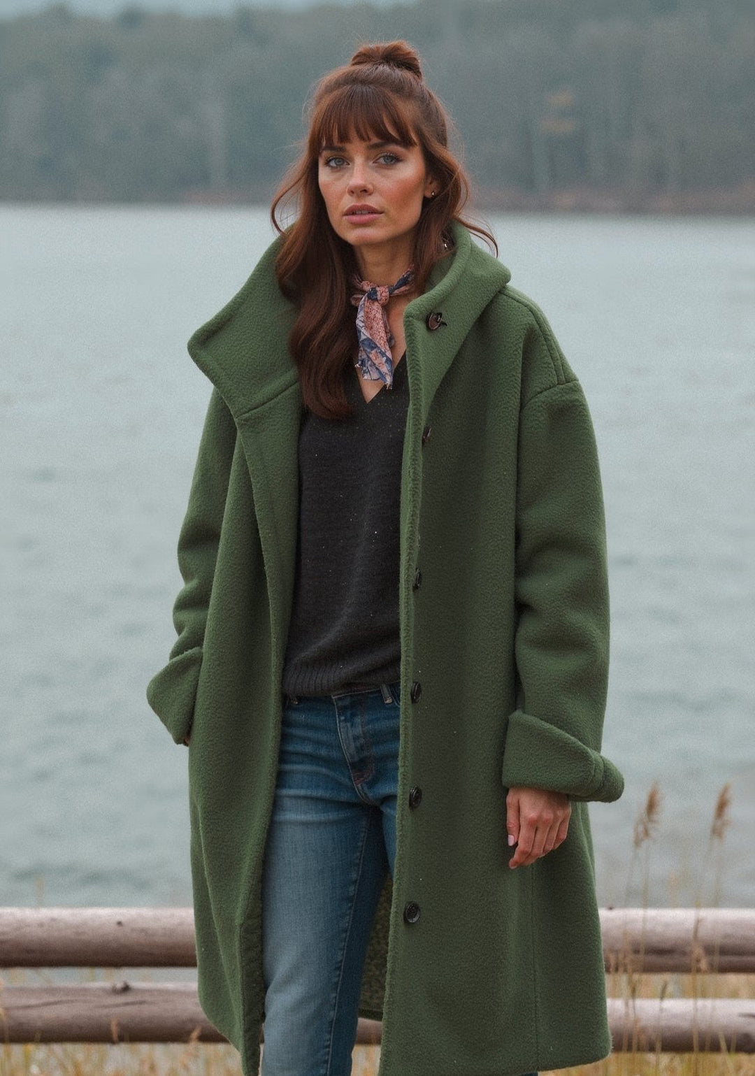 Merle | Manteau épais à capuche 1