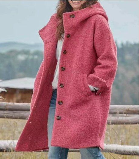Merle | Manteau épais à capuche 2