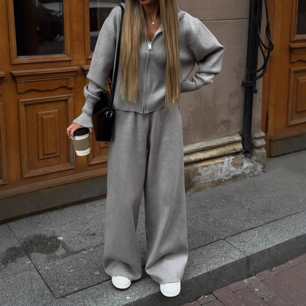 Ensemble de salon femme tissu doux coupe confortable quotidien