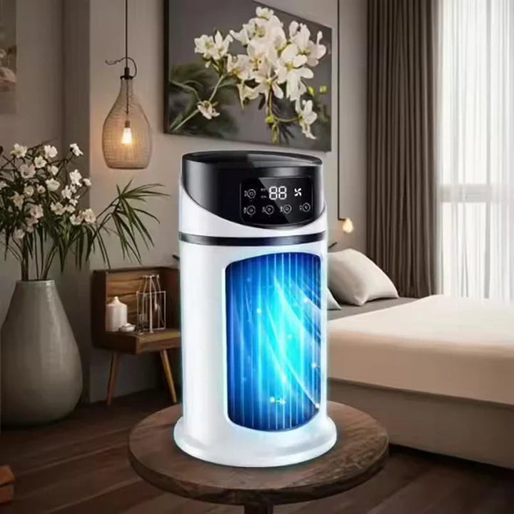 Mini climatiseur – Climatiseur compact avec réservoir d'eau et minuterie 0