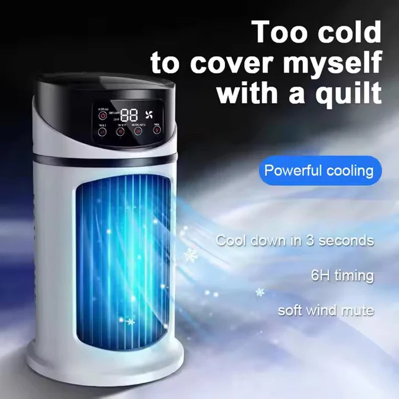Mini climatiseur – Climatiseur compact avec réservoir d'eau et minuterie 5