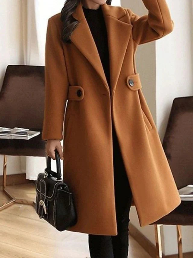 Mira Manteau Hiver Femme | Ceinturé, Boutonné, Élégan 3