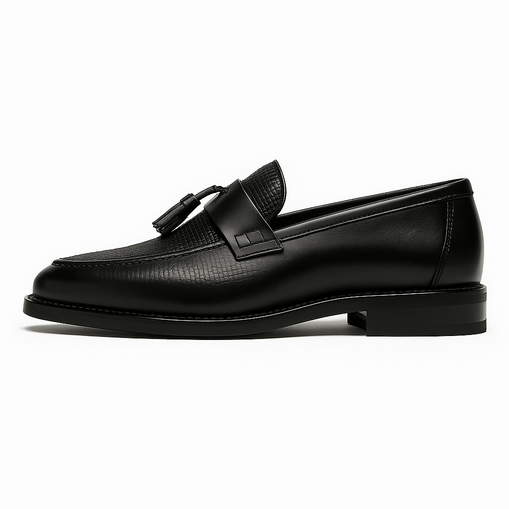 Mocassins Tissés Élégants | Pompons Subtils 1