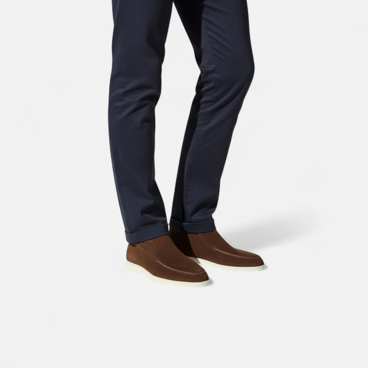 Mocassins en daim pour hommes Fairfield 3