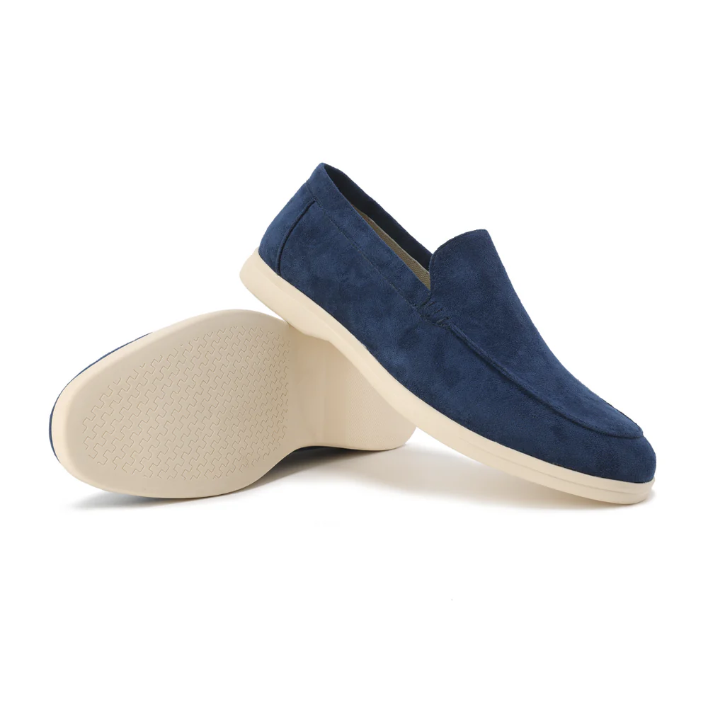 Mocassins homme a enfiler usage quotidien bureau semelle plate